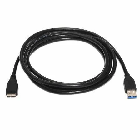 Cable USB 3.0 Aisens A105-0043/ USB Macho - MicroUSB Macho/ Hasta 9W/ 625Mbps/ 1m/ Negro - Imagen 8