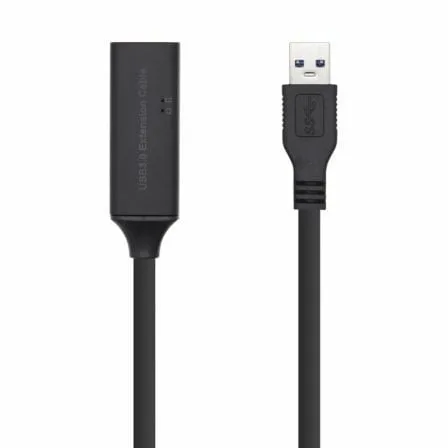 Cable Alargador USB 3.0 con Amplificador Aisens A105-0407/ USB Macho - USB Hembra/ Hasta 9W/ 625Mbps/ 5m/ Negro - Imagen 5