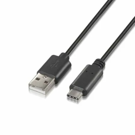 Cable USB 2.0 Tipo-C Aisens A107-0052/ USB Tipo-C Macho - USB Macho/ 480Mbps/ 2m/ Negro - Imagen 7
