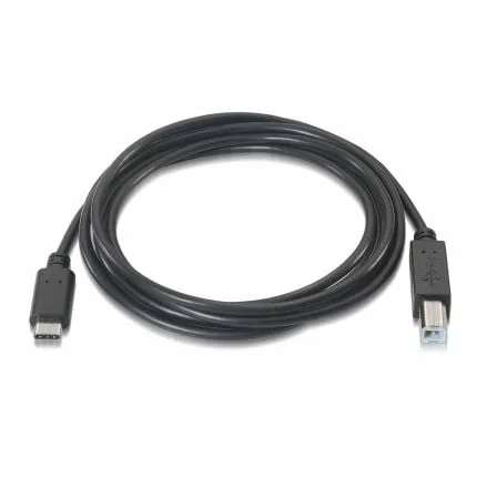 Cable USB 2.0 Impresora Aisens A107-0054/ USB Tipo-C Macho - USB Tipo-B Macho/ 480Mbps/ 2m/ Negro - Imagen 8