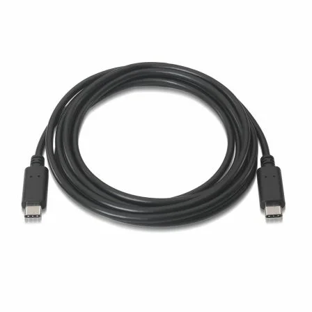 Cable USB 2.0 Tipo-C Aisens A107-0056/ USB Tipo-C Macho - USB Tipo-C Macho/ 480Mbps/ 1m/ Negro - Imagen 6