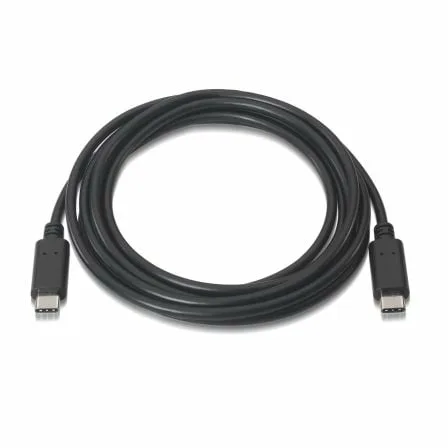 Cable USB 2.0 Tipo-C Aisens A107-0057/ USB Tipo-C Macho - USB Tipo-C Macho/ 480Mbps/ 2m/ Negro - Imagen 6