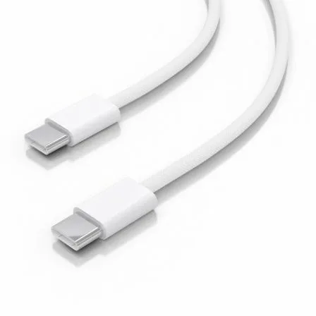 Cable USB 2.0 Tipo-C Aisens A107-0856/ USB Tipo-C Macho - USB Tipo-C Macho/ Hasta 60W/ 480Mbps/ 2m/ Blanco - Imagen 9