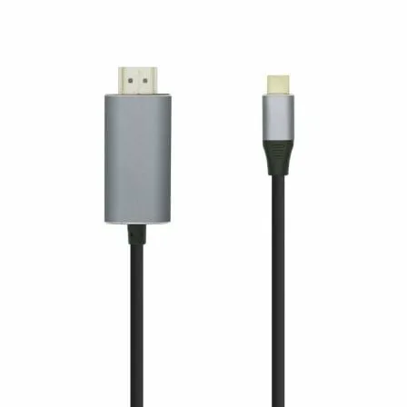 Cable Conversor Aisens A109-0392/ USB Tipo-C Macho - HDMI Macho/ Hasta 27W/ 1250Mbps/ 80cm/ Negro - Imagen 7