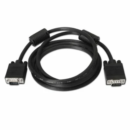 Cable SVGA Aisens A113-0073/ VGA Macho - VGA Macho/ Hasta 3W/ 10Mbps/ 6m/ Negro - Imagen 6