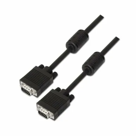 Cable SVGA Aisens A113-0074/ HDB15 Macho - HDB15 Macho/ Hasta 3W/ 10Mbps/ 10m/ Negro - Imagen 3