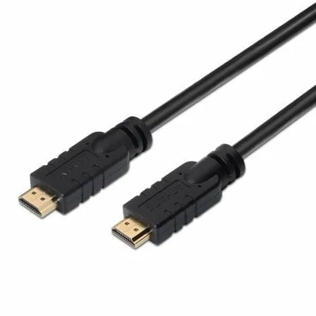 Cable HDMI 1.4 Aisens A119-0106/ HDMI Macho - HDMI Macho/ Hasta 10W/ 720Mbps/ 30m/ Negro - Imagen 7