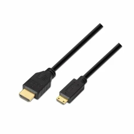 Cable HDMI Aisens A119-0115/ HDMI Macho - Mini HDMI Macho/ Hasta 10W/ 720Mbps/ 3m/ Negro - Imagen 5