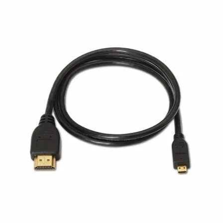Cable Micro HDMI Aisens A119-0116/ HDMI Macho - Micro HDMI Macho/ Hasta 10W/ 720Mbps/ 80cm/ Negro - Imagen 8