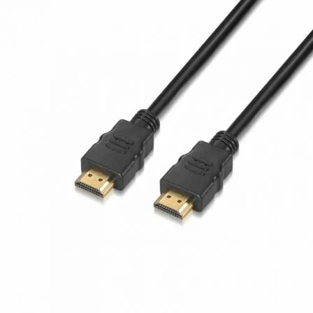 Cable HDMI 2.0 4K Aisens A120-0119/ HDMI Macho - HDMI Macho/ 1m/ Certificado/ Negro - Imagen 7