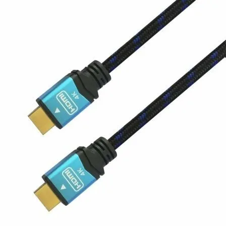 Cable HDMI 2.0 4K Aisens A120-0356 V2/ HDMI Macho - HDMI Macho/ 1m/ Negro/ Azul - Imagen 6