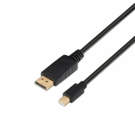 Cable Conversor Aisens A124-0132/ DisplayPort Macho - Mini DisplayPort Macho/ Hasta 5W/ 2300Mbps/ 3m/ Negro - Imagen 5