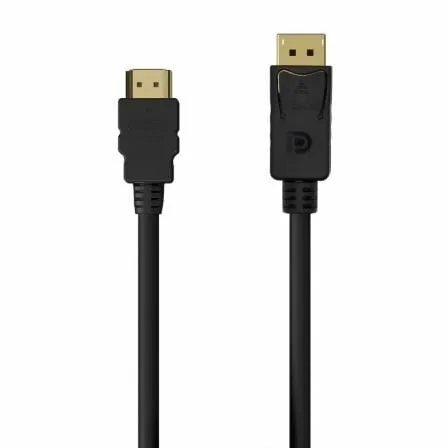 Cable Conversor Aisens A125-0550/ Displayport Macho - HDMI Macho/ Hasta 5W/ 2300Mbps/ 50cm/ Negro - Imagen 7