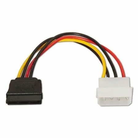 Cable Alimentación SATA Aisens A131-0158/ Molex 4 PIN Macho - SATA Hembra/ Hasta 54W/ 16cm - Imagen 5