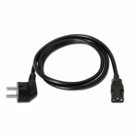 Cable Alimentación Aisens A132-0168/ CEE(7-7) Macho - C13 Hembra/ Hasta 1500W/ 3m/ Negro - Imagen 6