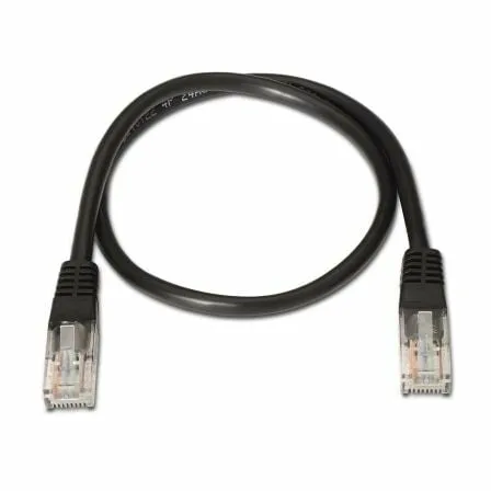 Cable de Red RJ45 UTP Aisens A133-0202 Cat.5e/ 50cm/ Negro - Imagen 8