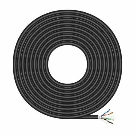 Bobina de Cable RJ45 para Exteriores FTP AWG24 Aisens A135-0674 Cat.6/ 305m/ Impermeable/ Negro - Imagen 7