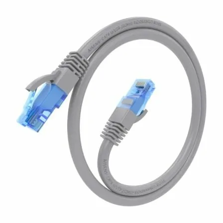 Cable de Red RJ45 AWG26 CCA UTP Aisens A135-0773 Cat.6/ 50cm/ Gris - Imagen 8