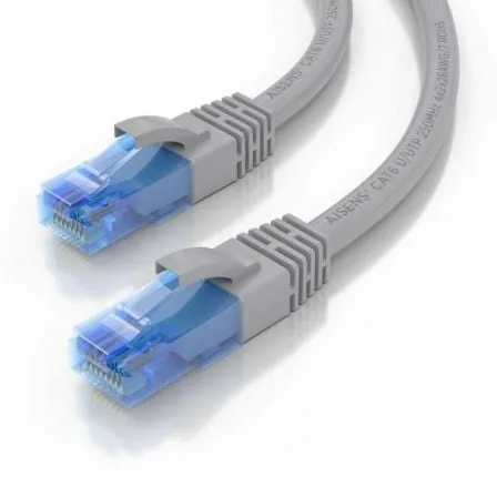 Cable de Red RJ45 AWG26 CCA UTP Aisens A135-0779 Cat.6/ 4m/ Gris - Imagen 9