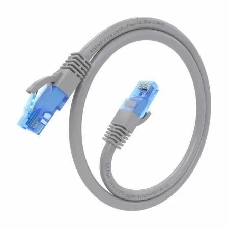 Cable de Red RJ45 AWG26 CCA UTP Aisens A135-0783 Cat.6/ 15m/ Gris - Imagen 8