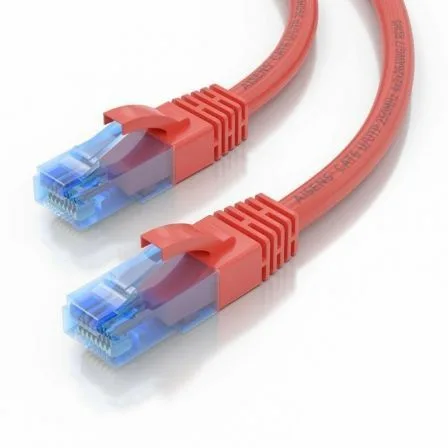 Cable de Red RJ45 AWG26 CCA UTP Aisens A135-0787 Cat.6/ 50cm/ Rojo - Imagen 9