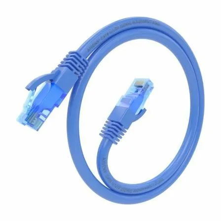 Cable de Red RJ45 AWG26 CCA UTP Aisens A135-0803 Cat.6/ 4m/ Azul - Imagen 6