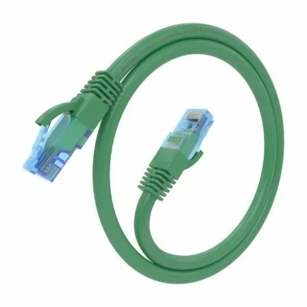 Cable de Red RJ45 AWG26 CCA UTP Aisens A135-0808 Cat.6/ 75cm/ Verde - Imagen 6