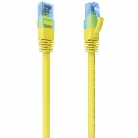 Cable de Red RJ45 AWG26 CCA UTP Aisens A135-0829 Cat.6/ 25cm/ Amarillo - Imagen 5