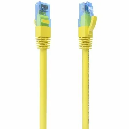 Cable de Red RJ45 AWG26 CCA UTP Aisens A135-0837 Cat.6/ 4m/ Amarillo - Imagen 5