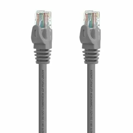 Cable de Red RJ45 UTP Aisens A145-0330 Cat.6A/ 10m/ Gris - Imagen 5