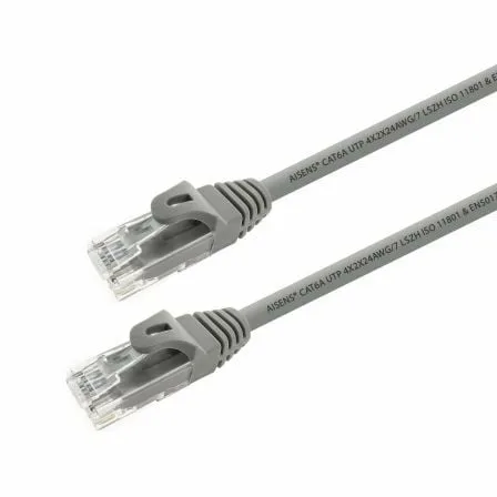 Cable de Red RJ45 UTP Aisens A145-0330 Cat.6A/ 10m/ Gris - Imagen 6
