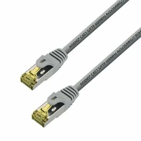 Cable de Red RJ45 SFTP Aisens A146-0338 Cat.7/ 10m/ Gris - Imagen 5