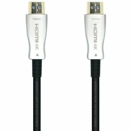 Cable HDMI 2.0 AOC 4K Aisens A148-0379/ HDMI Macho - HDMI Macho/ 30m/ Negro - Imagen 4