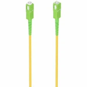 Cable de Fibra Óptica G657A2 3.0 9/125 SMF Aisens A152-0986/ LSZH/ 20m/ Amarillo