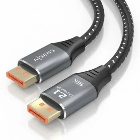 Cable DisplayPort 2.1 16K Aisens A158-0903/ DisplayPort Macho - DisplayPort Macho/ 80Gbps/ 2m/ Negro - Imagen 9
