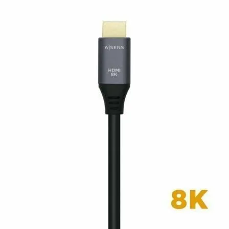 Cable HDMI 2.1 8K Aisens A150-0427/ HDMI Macho - HDMI Macho/ 1.5m/ Gris Negro - Imagen 9