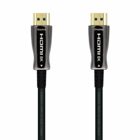 Cable HDMI 2.1 AOC 8K Aisens A153-0521/ HDMI Macho - HDMI Macho/ 50m/ Negro - Imagen 7