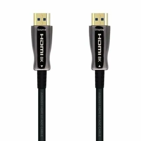 Cable HDMI 2.1 AOC 8K Aisens A153-0522/ HDMI Macho - HDMI Macho/ 60m/ Negro - Imagen 7