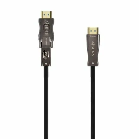 Cable HDMI 2.1 AOC 8K Desmontable Aisens A153-0645/ HDMI Macho / D Macho - HDMI Macho/ 20m/ Negro - Imagen 7