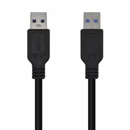Cable USB 3.0 Aisens A105-0446/ USB Macho - USB Macho/ 1m/ Negro - Imagen 7