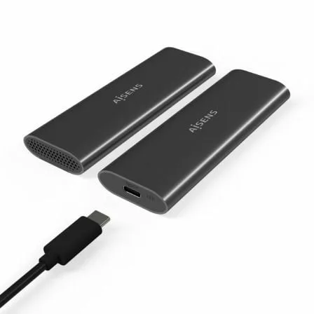 Caja Externa para Disco SSD M.2 SATA/NVMe Aisens ASM2-015GR/ USB 3.1/ Sin tornillos - Imagen 8