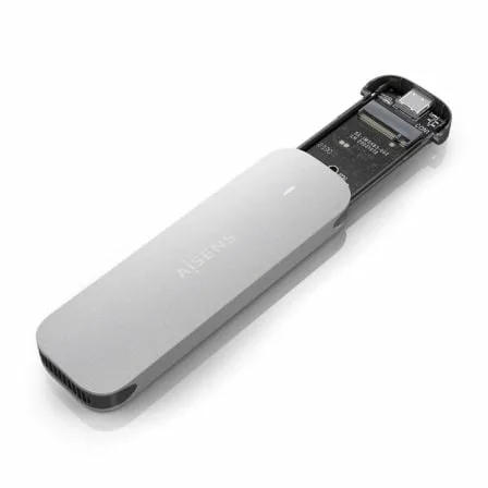 Caja Externa para Disco SSD M.2 NVMe Aisens ASM2-025SL/ USB 3.2/ Sin tornillos - Imagen 6