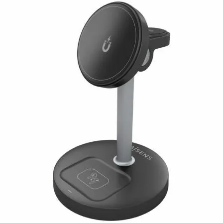 Base de carga Inalámbrica Aisens ASCH-15W3WC066-BK/ 15W/ Negro - Imagen 4
