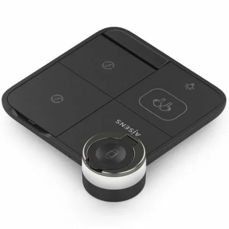 Base de carga Inalámbrica Aisens ASCH-15W4WC062-BK/ 15W/ Negro - Imagen 6