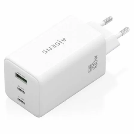 Cargador de Pared GaN Aisens ASCH-100W3P051-W/ 2xUSB Tipo-C/ 1xUSB/ 100W - Imagen 8