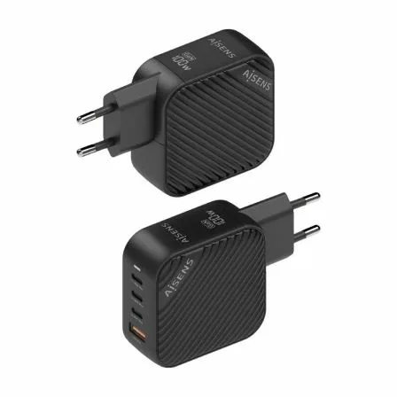 Cargador de Pared GaN Aisens ASCH-100W4P029-BK/ 3xUSB Tipo-C/ 1x USB/ 100W - Imagen 9