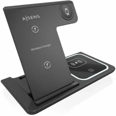 Base de carga Inalámbrica Aisens ASCH-15W3WC043-BK/ 15W - Imagen 7