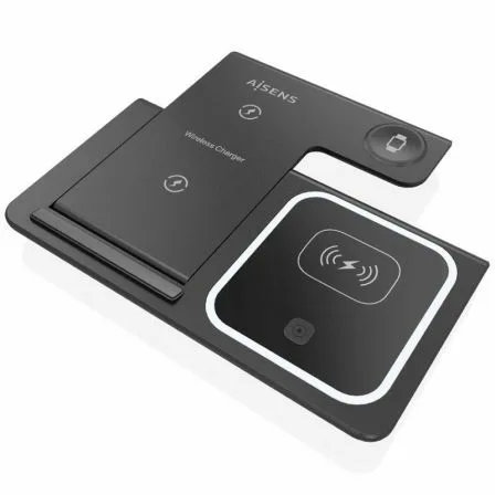 Base de carga Inalámbrica Aisens ASCH-15W3WC043-BK/ 15W - Imagen 8