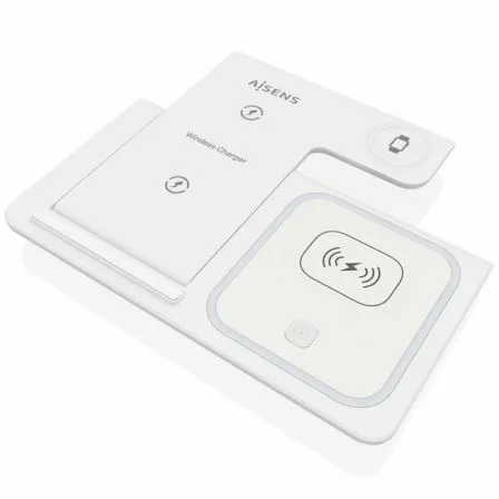 Base de carga Inalámbrica Aisens ASCH-15W3WC044-W/ 15W - Imagen 8
