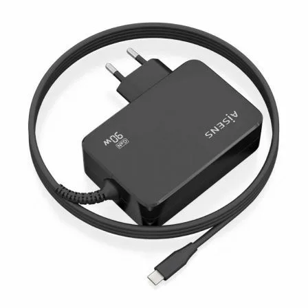Cargador de Portátil GaN Aisens ASCH-1PD90WL034-BK/ 1xUSB Tipo-C + Cable 1.8m/ 90W/ Automático/ Voltaje 5-20V - Imagen 8